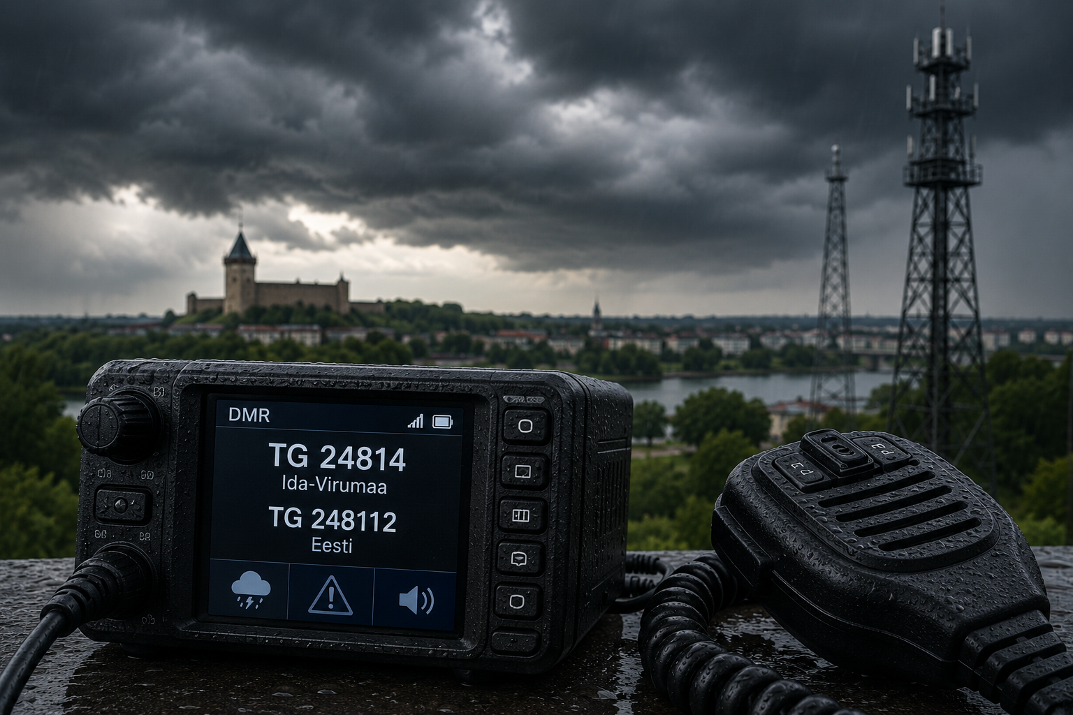 Narva Raadioklubi repiiterites töötab automaatne ilmahoiatuste süsteem